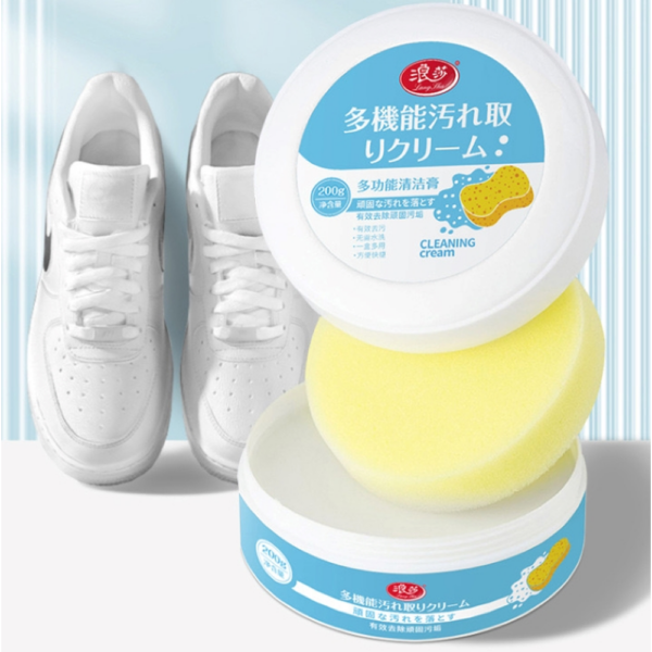 Multifunctional shoe cleaning cream