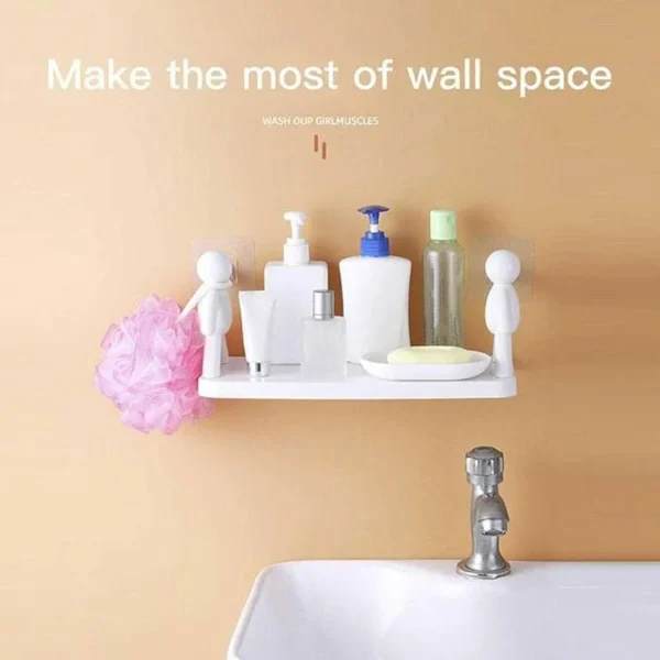 Wall Shelf Home Saving For Bathroom & Kitchen - Image 4